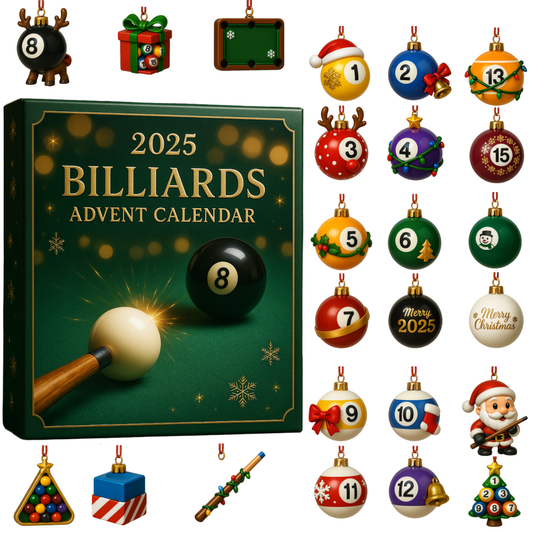 Billard-Themen-Adventskalender 2025