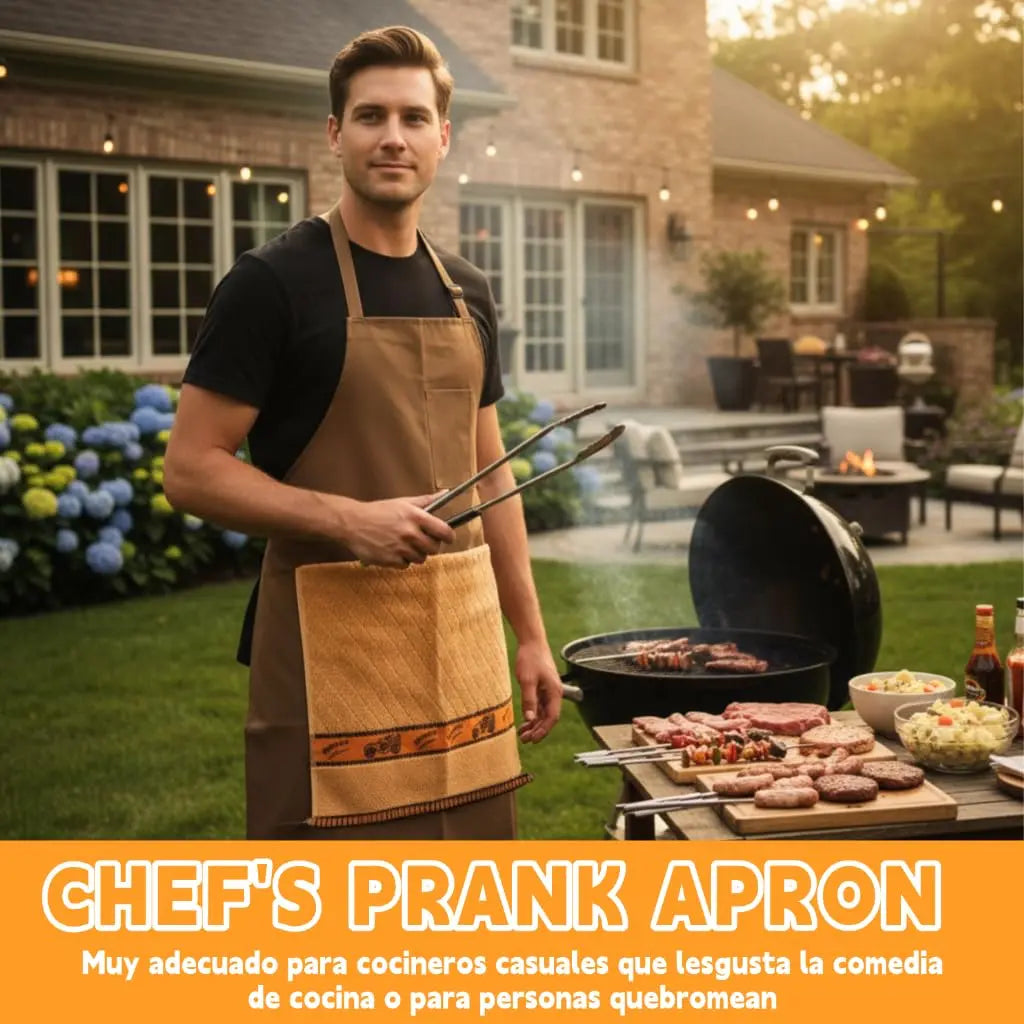 🔥 “Chefkoch” Schürze — Das Grillgeschenk, mit dem niemand rechnet