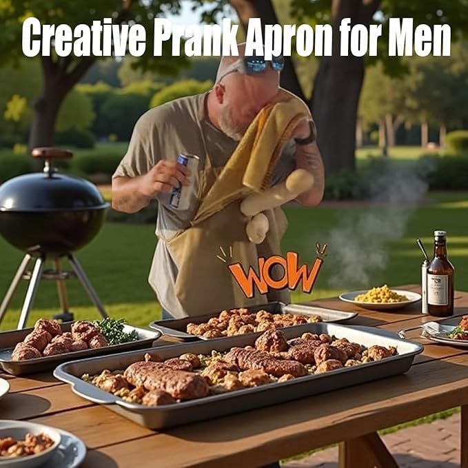 🔥 “Chefkoch” Schürze — Das Grillgeschenk, mit dem niemand rechnet