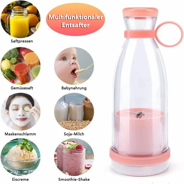 Bestseller tragbarer Entsafter 🌟 Frischer Saft, jederzeit und überall!