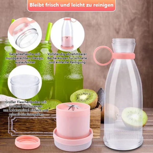 Bestseller tragbarer Entsafter 🌟 Frischer Saft, jederzeit und überall!