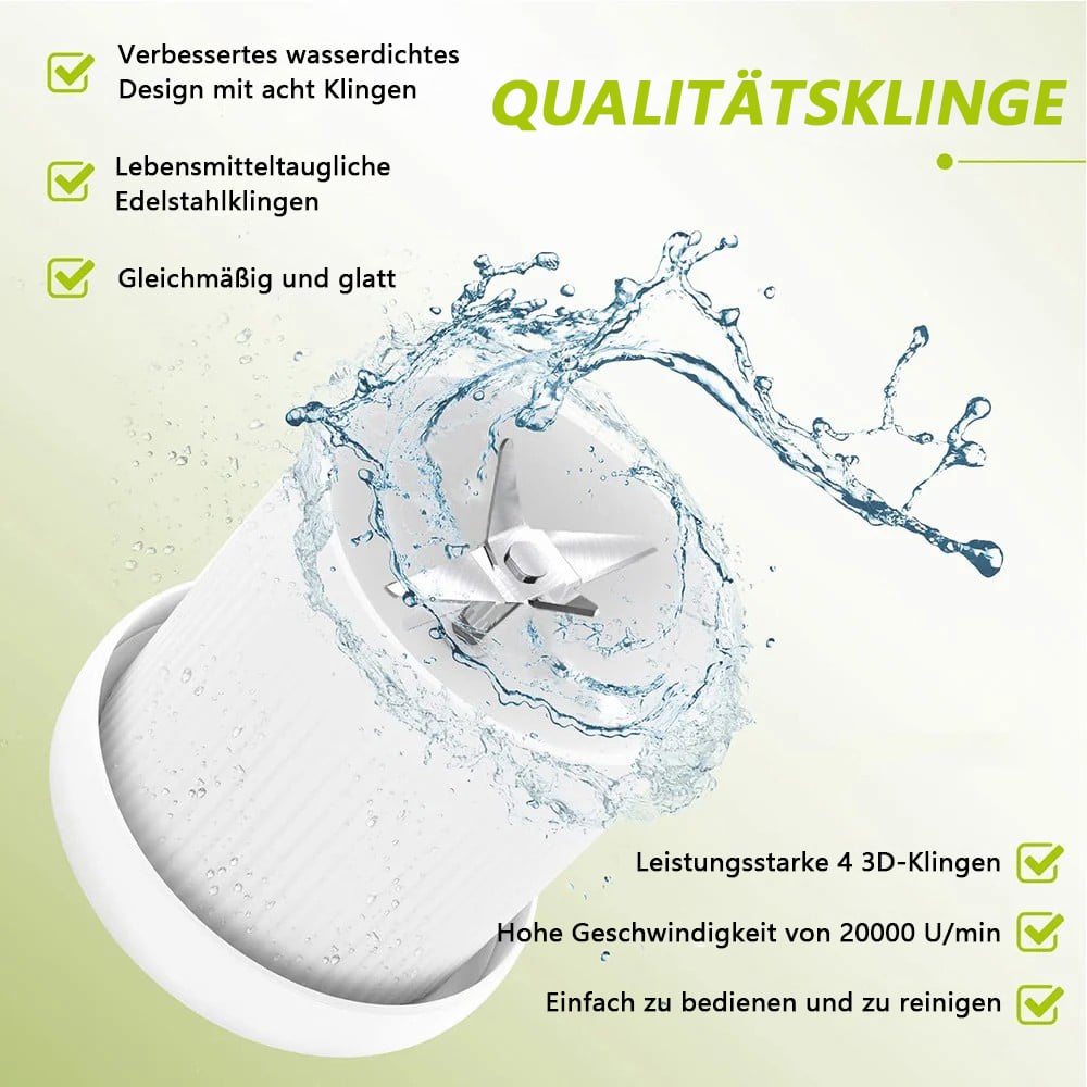 Bestseller tragbarer Entsafter 🌟 Frischer Saft, jederzeit und überall!