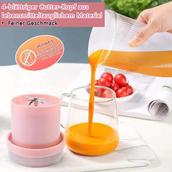 Bestseller tragbarer Entsafter 🌟 Frischer Saft, jederzeit und überall!