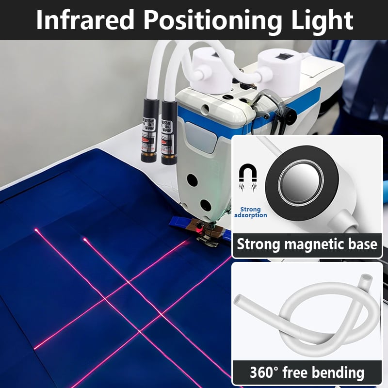 ✨🧵 Laser Quilting Guide – Magnetischer Nählaser für gerade Nähte und präzise Muster!