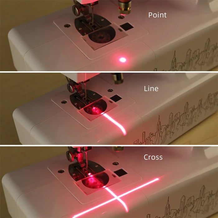 ✨🧵 Laser Quilting Guide – Magnetischer Nählaser für gerade Nähte und präzise Muster!