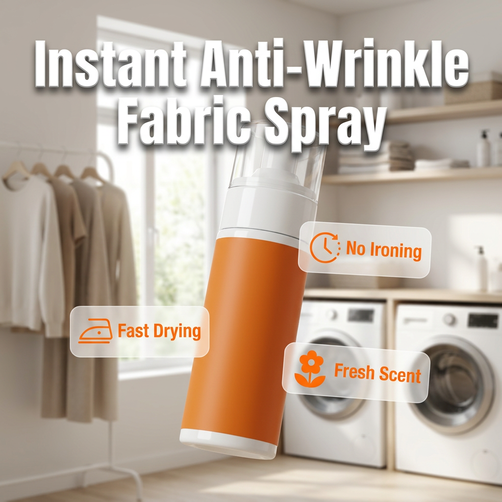 ✨Sofort wirksames Anti-Falten-Stoffspray