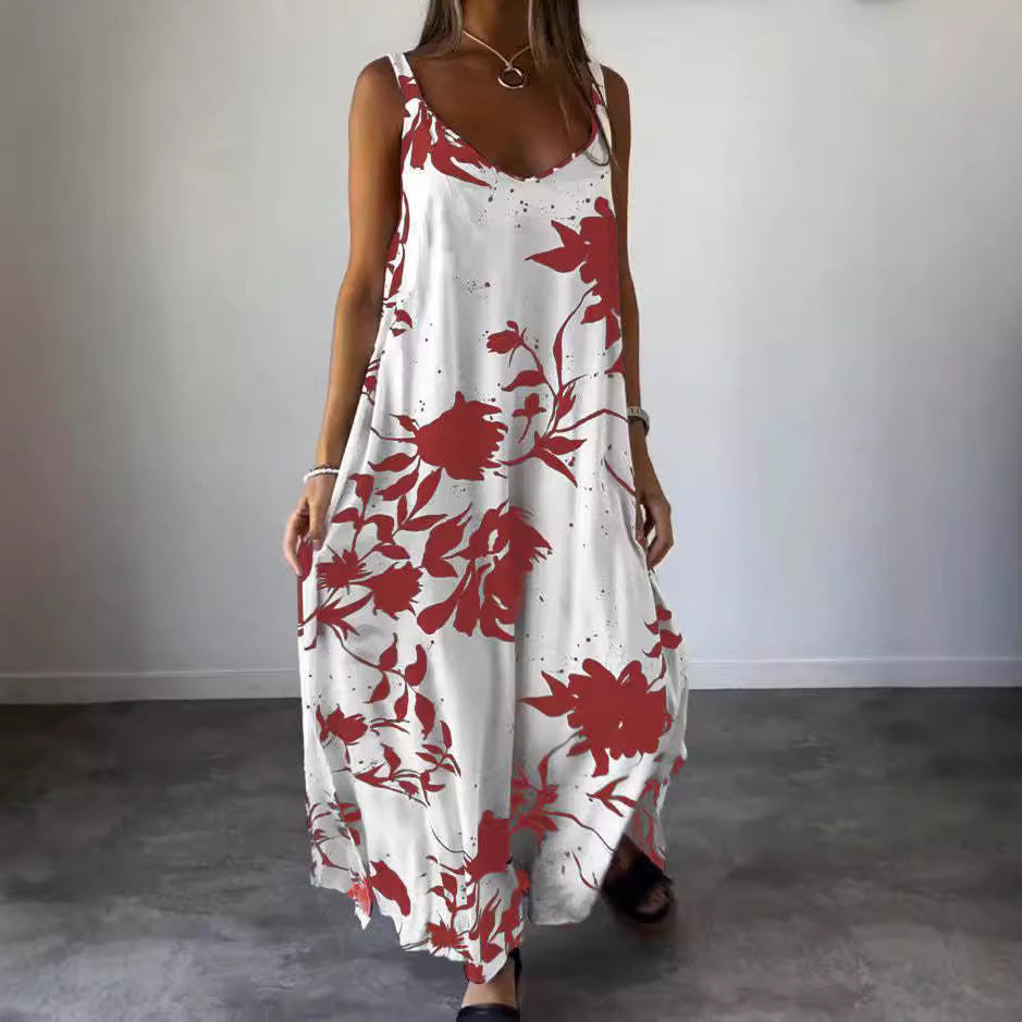 🌺 Maxikleid mit Bohemien-Print 🌺