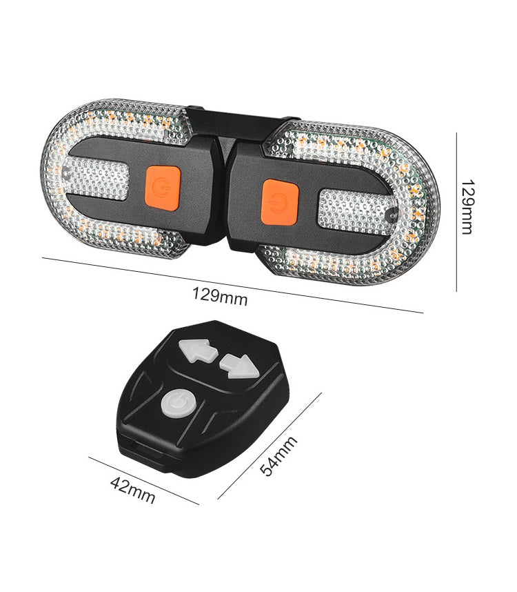 🔥 Intelligentes Fahrrad-Sicherheitslicht mit kabelloser Fernbedienung – dein Must-have für sicheres Fahren ✨