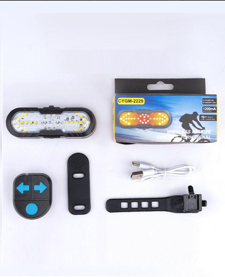 🔥 Intelligentes Fahrrad-Sicherheitslicht mit kabelloser Fernbedienung – dein Must-have für sicheres Fahren ✨
