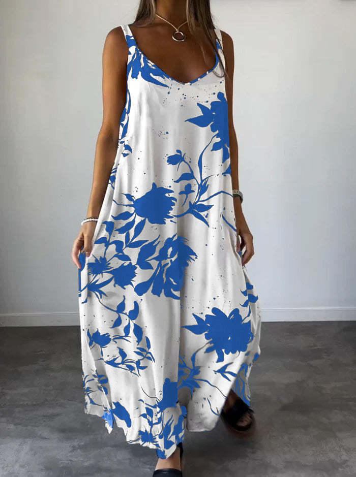 🌺 Maxikleid mit Bohemien-Print 🌺