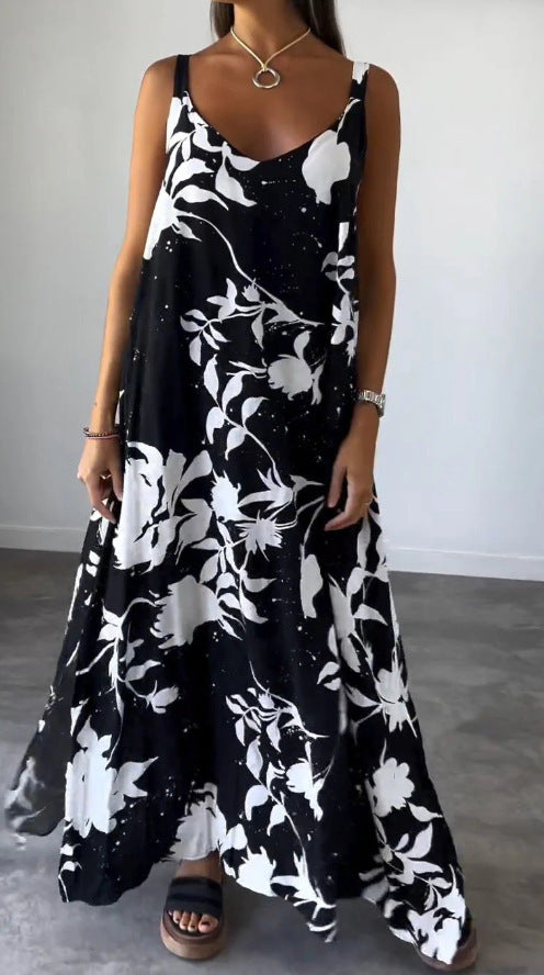 🌺 Maxikleid mit Bohemien-Print 🌺