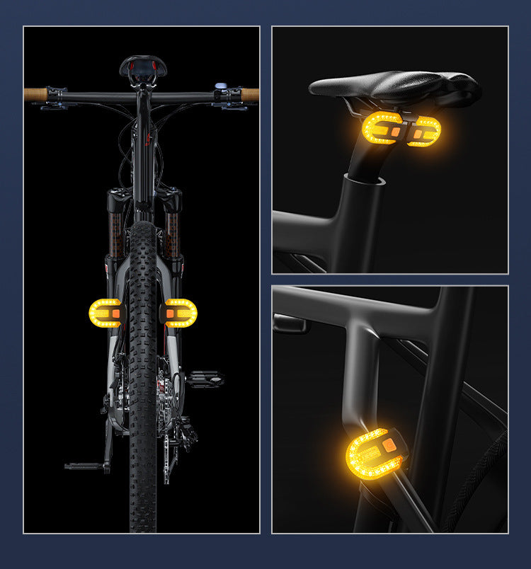 🔥 Intelligentes Fahrrad-Sicherheitslicht mit kabelloser Fernbedienung – dein Must-have für sicheres Fahren ✨