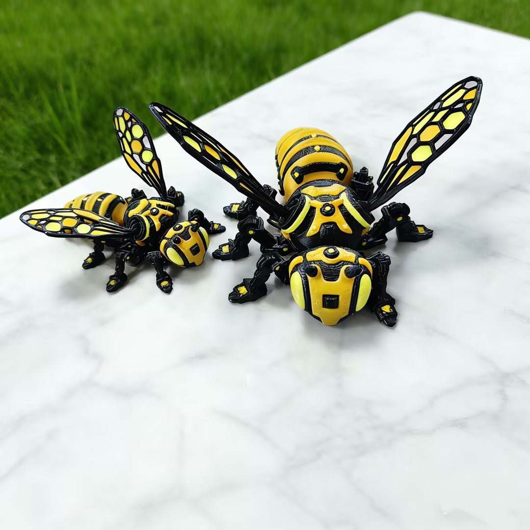 🐝 Mechanische Bienenfigur