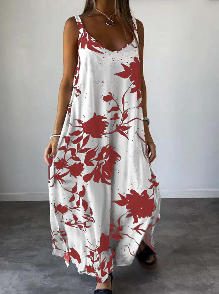 🌺 Maxikleid mit Bohemien-Print 🌺