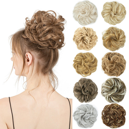 🔥50% Rabatt🔥 Unsichtbares flauschiges Naturperücken-Haarband - 48 Farben