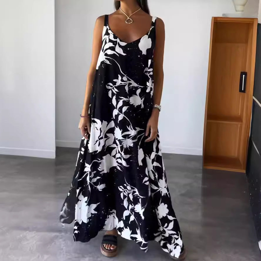 🌺 Maxikleid mit Bohemien-Print 🌺