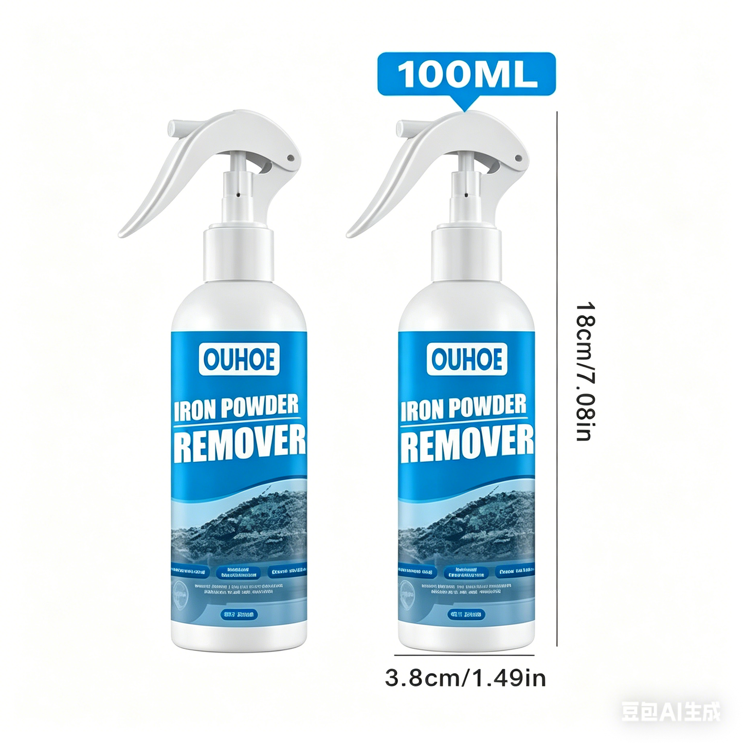 🔥 Vielseitiges Rostentfernungsspray – Rost weg, Metall wie neu!