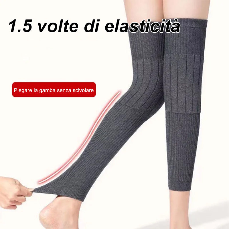 Lange, bequeme und warme, elastische Knieschoner
