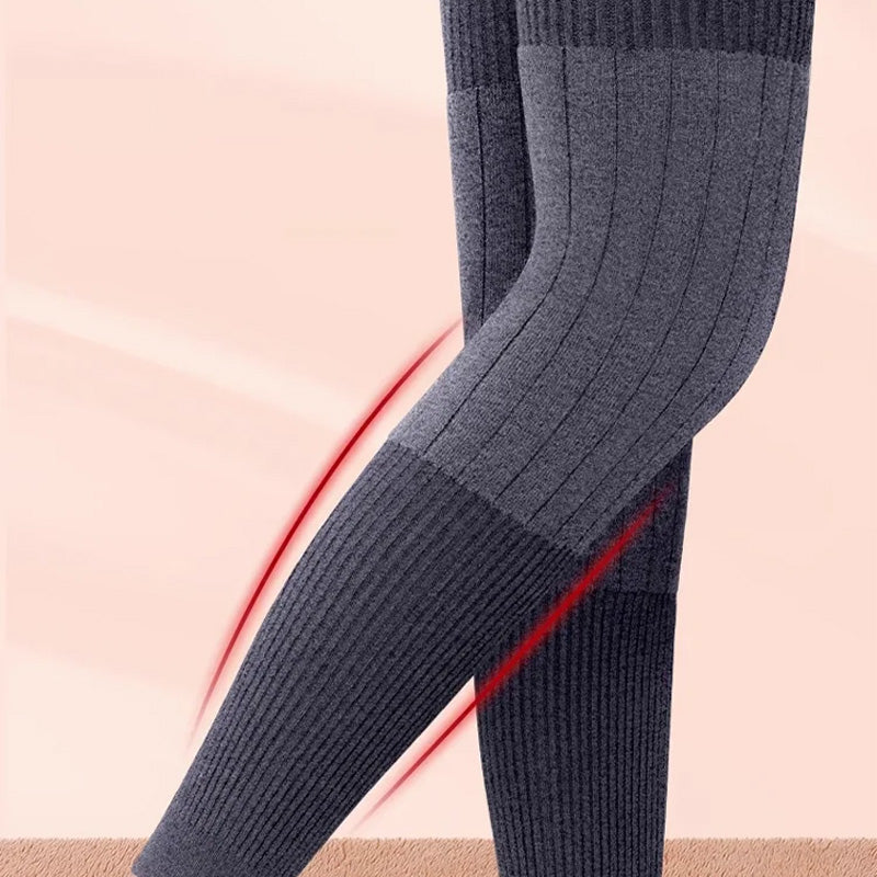 Lange, bequeme und warme, elastische Knieschoner