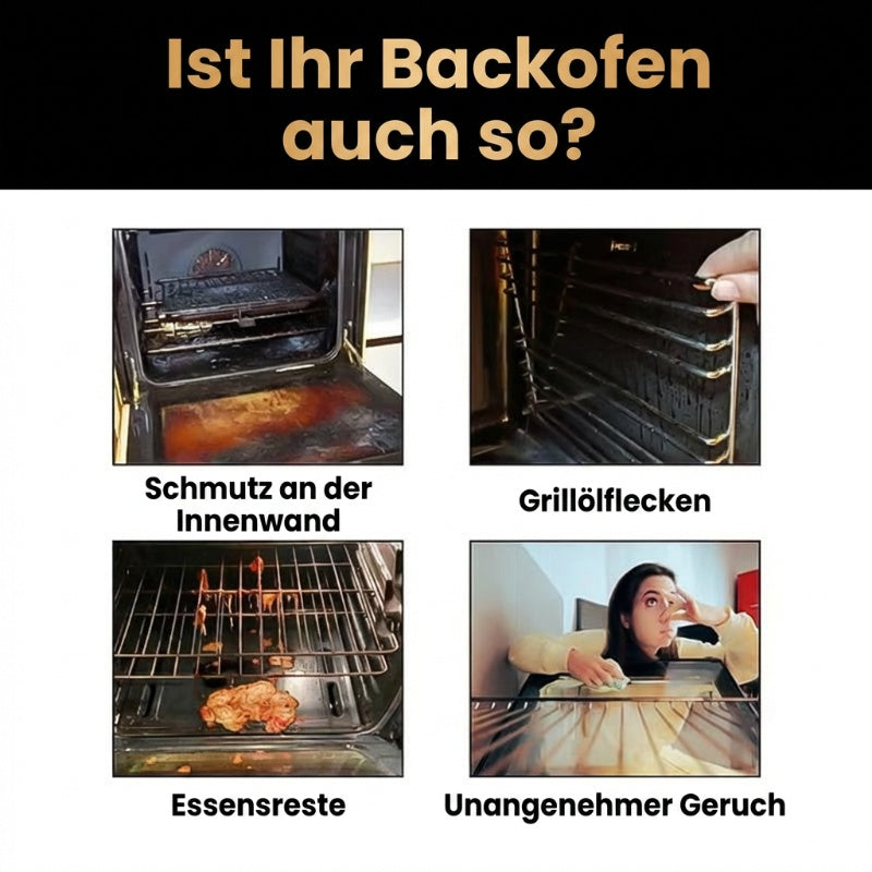 🧼 KAUFE 2, ERHALTE 1 GRATIS! 🔥 Backofen- & Grillreiniger – Löst Eingebranntes Fett, Geruchsneutralisierend & Ohne Schrubben ✨