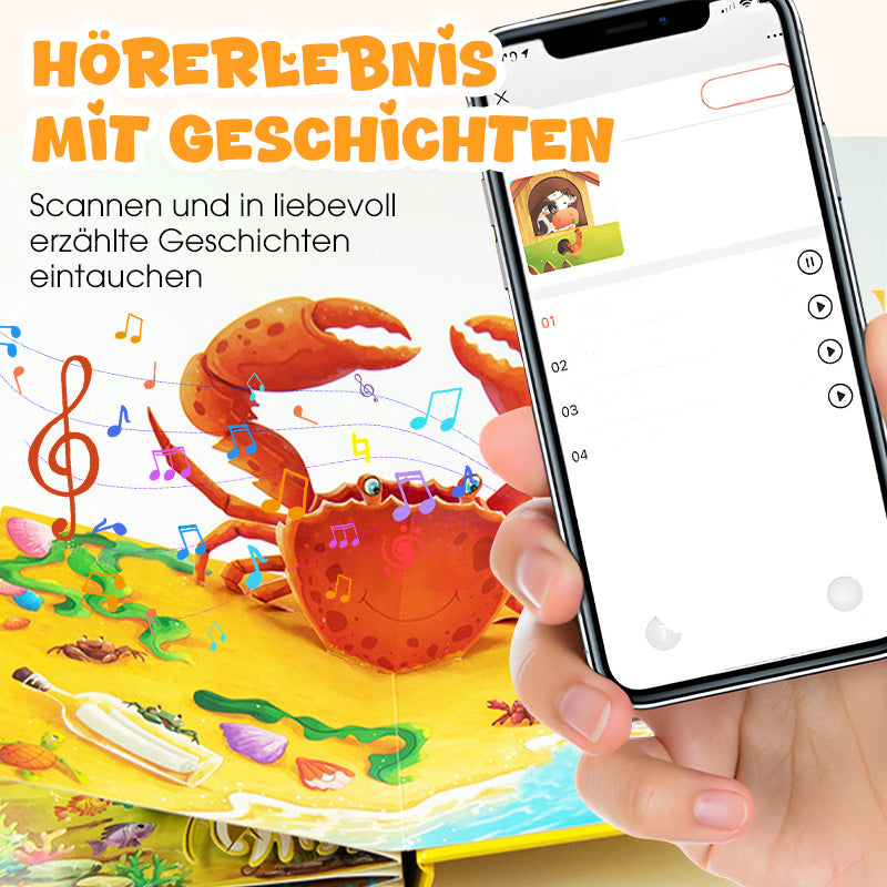 Pop-up-Buch mit Tiermotiven für Kinder