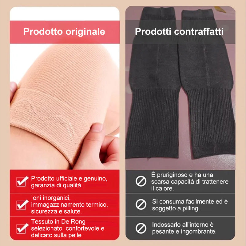 Lange, bequeme und warme, elastische Knieschoner