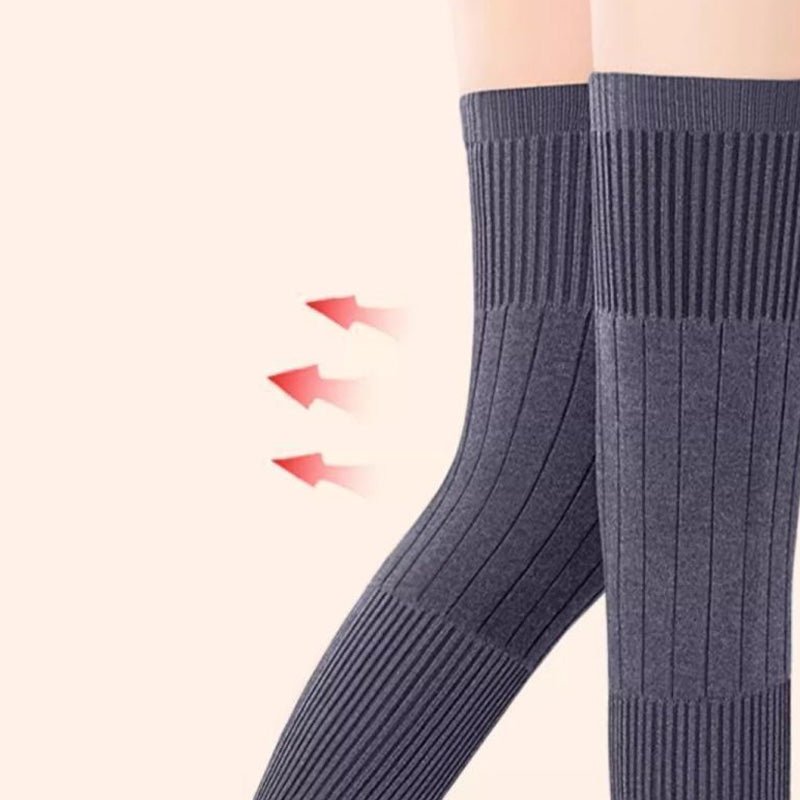 Lange, bequeme und warme, elastische Knieschoner