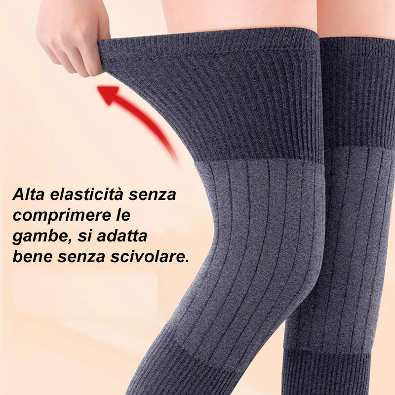 Lange, bequeme und warme, elastische Knieschoner