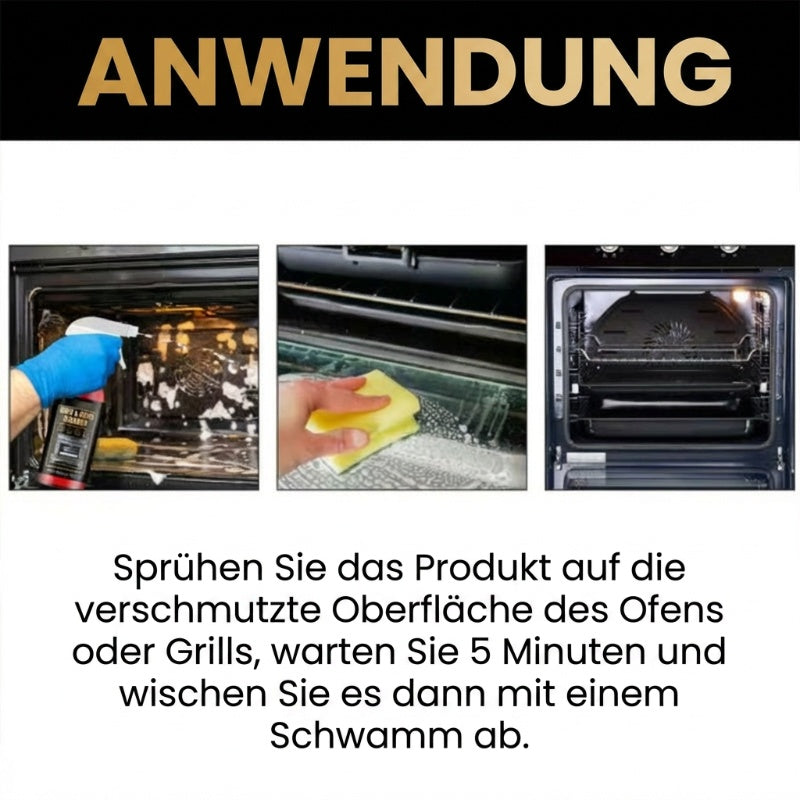 🧼 KAUFE 2, ERHALTE 1 GRATIS! 🔥 Backofen- & Grillreiniger – Löst Eingebranntes Fett, Geruchsneutralisierend & Ohne Schrubben ✨