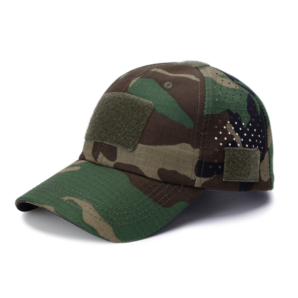 Sonnenschutz, atmungsaktive Outdoor-Mütze für Herren, Camouflag