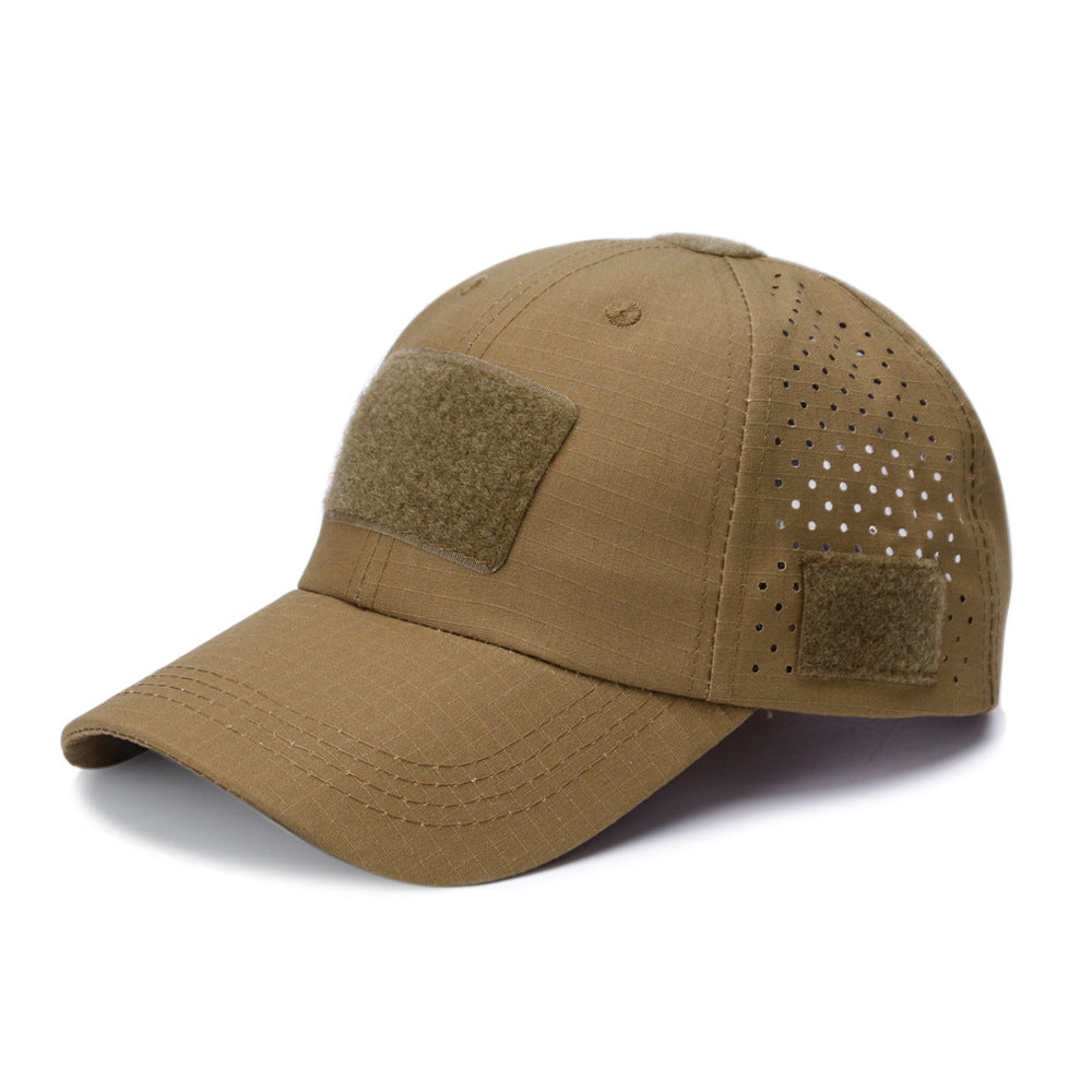 Sonnenschutz, atmungsaktive Outdoor-Mütze für Herren, Camouflag