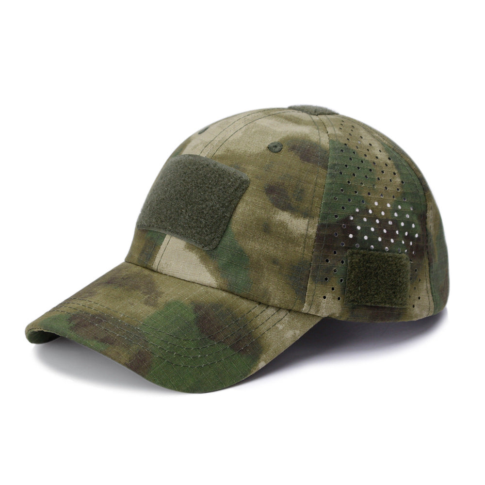 Sonnenschutz, atmungsaktive Outdoor-Mütze für Herren, Camouflag
