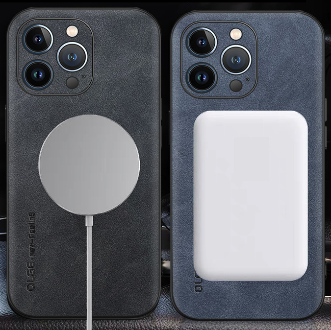 Echtes Lederetui - Schlankes Design & MagSafe-kompatibel