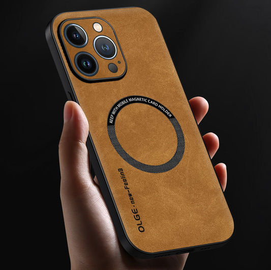 Echtes Lederetui - Schlankes Design & MagSafe-kompatibel