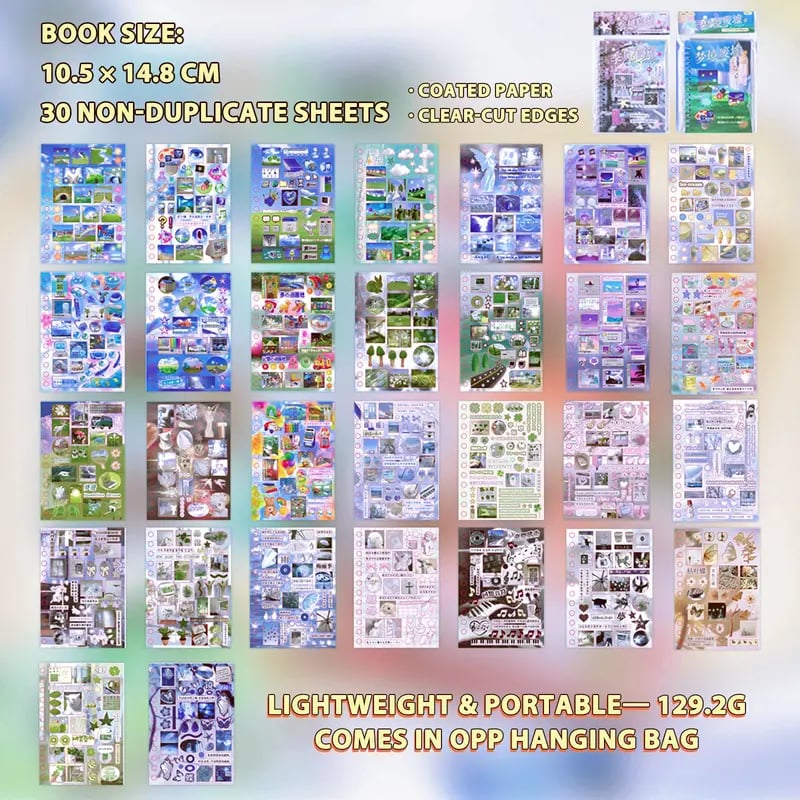 🔥Letzter Tag 50 % Rabatt – Dreamcore Aesthetic Sticker Boo