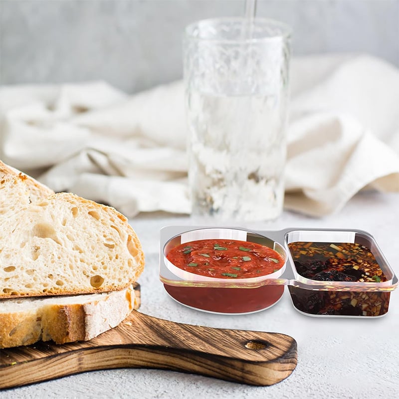 Gewürzbehälter mit zwei Fächern