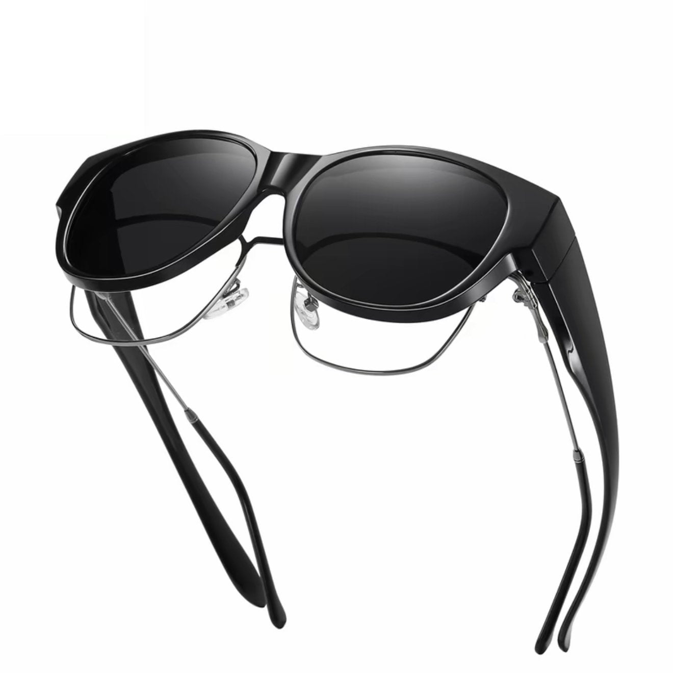 😎Sonnenbrille mit UV400-Schutz, passend für Überbrillen
