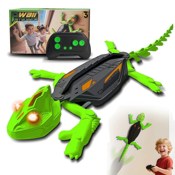 Infrarot-Wandkletter-Gecko-RC-Spielzeug mit Lichtern 🦎✨