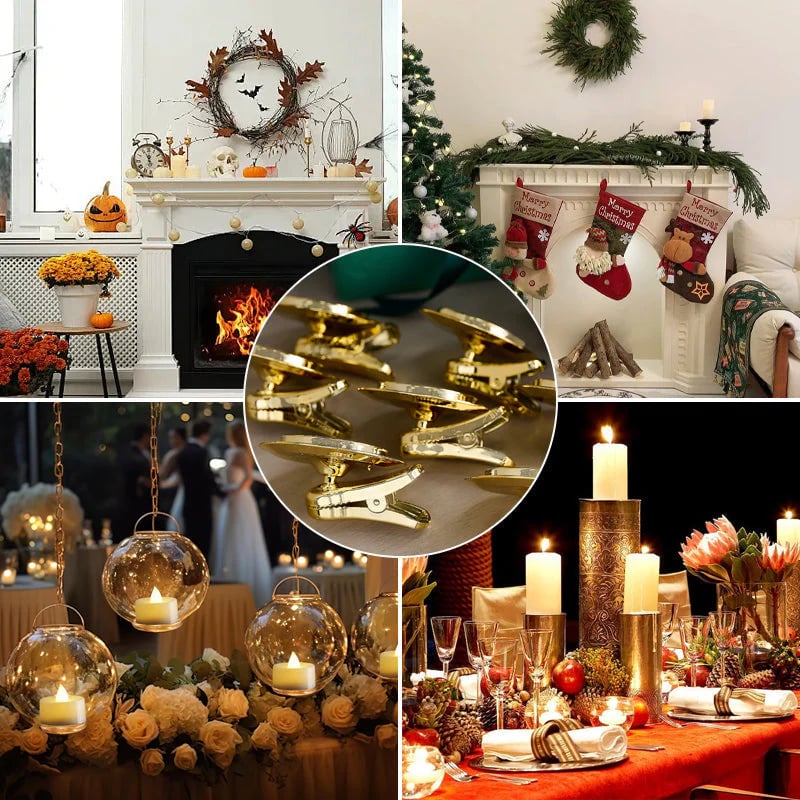 🔥Led-Festival-Clipkerze In Kegelform