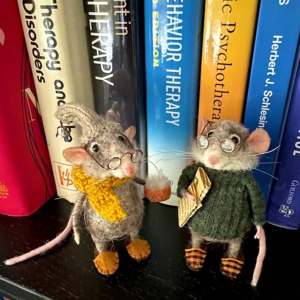 🔥Limitierte Auflage🐭Handgemachte süße Nadelfilzmaus