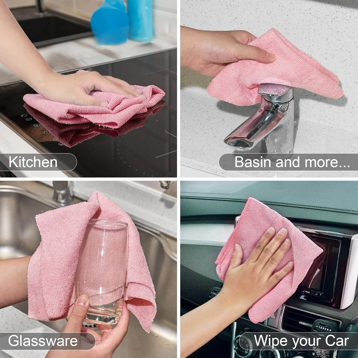 ♻️Återanvändbara Mikrofaser-Papierhandtücher, Rolle🧻