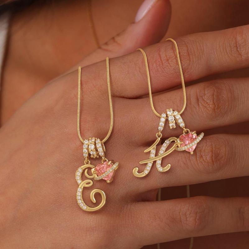 💖 LETZTER TAG – 57 % RABATT ✨ 3-lagige Anhänger-Halsketten mit Initialen A-Z 🎀 | Personalisiert & elegant