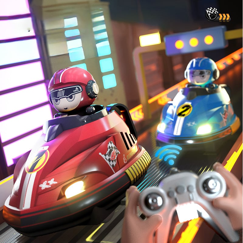 ✨🔥 Autoscooter mit Fernbedienung