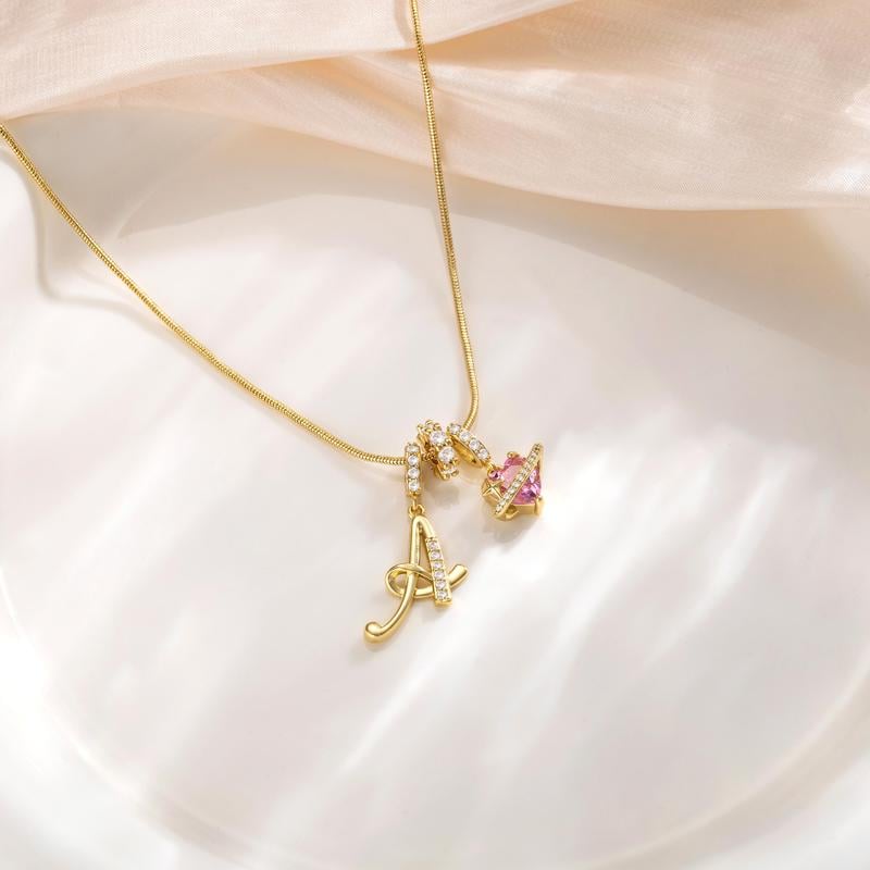 💖 LETZTER TAG – 57 % RABATT ✨ 3-lagige Anhänger-Halsketten mit Initialen A-Z 🎀 | Personalisiert & elegant