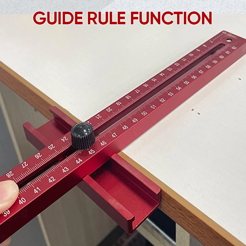 🔧✨ 3-in-1-Router-Fräshalterung für Nuten – verstellbar, Zoll-/cm-Skalen, modularer Aufbau 🛠️