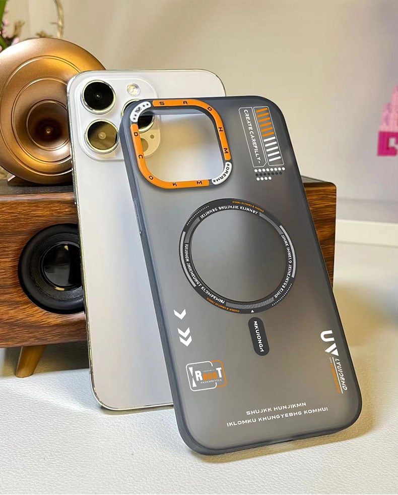 Magnetische Silikon-Telefonhülle, mattiert
