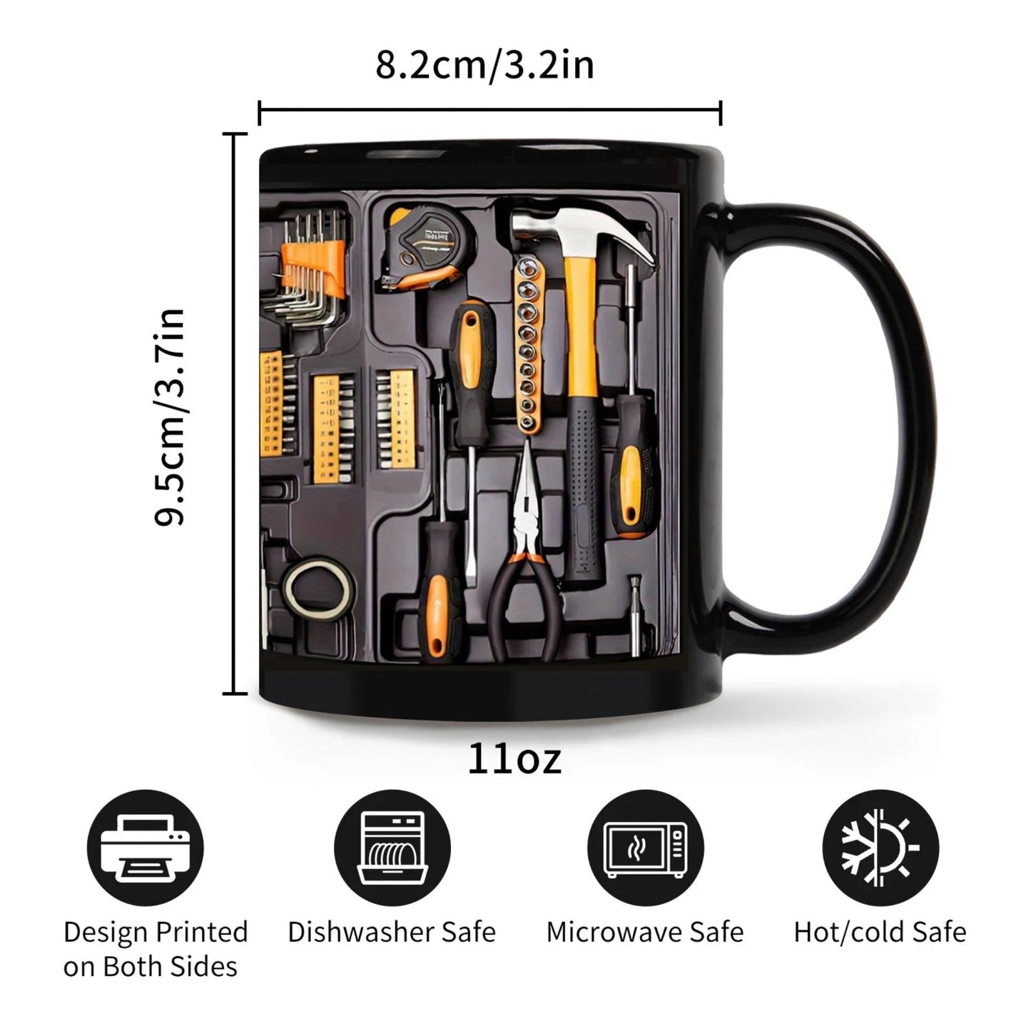 🔧⚡Mechaniker-Werkzeugkasten-Becher🍵