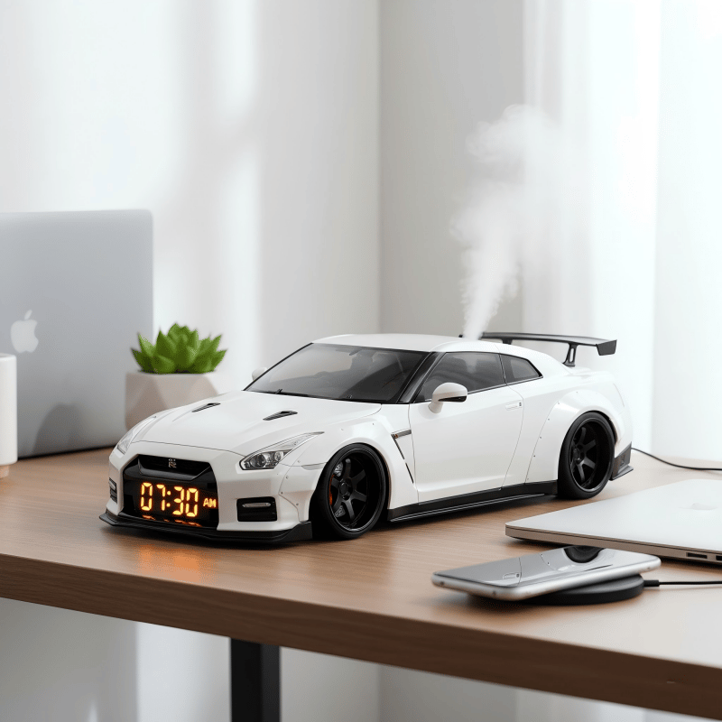 ⏰LETZTER TAG MIT KOSTENLOSEM VERSAND🏎️Hypercar-Wecker⚡️Realistische Motor- und Lichteffekte