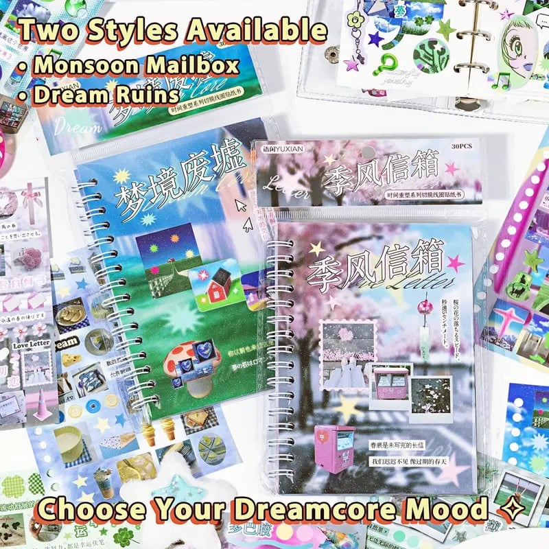 🔥Letzter Tag 50 % Rabatt – Dreamcore Aesthetic Sticker Boo