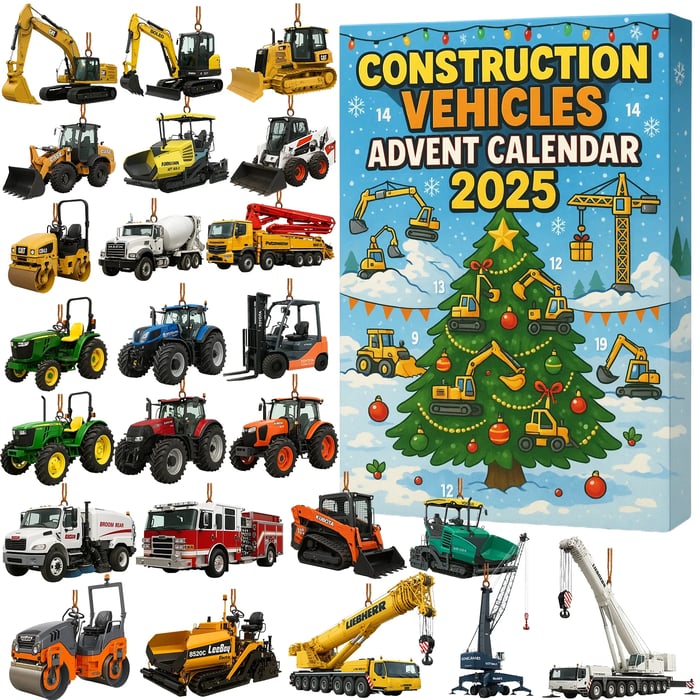 🚜Adventskalender Für Baumaschinen 2025